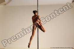 Poledance reference poses of Mercedes