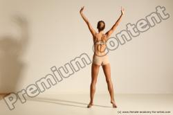 Modern aerobic reference poses of Kristyna