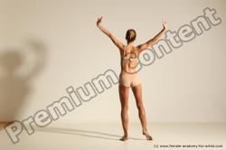 Modern aerobic reference poses of Kristyna