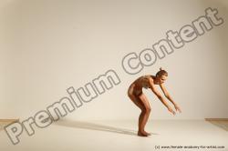 Modern aerobic reference poses of Kristyna