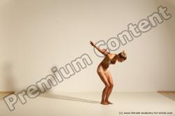 Modern aerobic reference poses of Kristyna