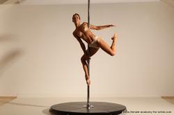 Poledance reference poses of Mercedes