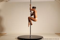 Poledance reference poses of Mercedes