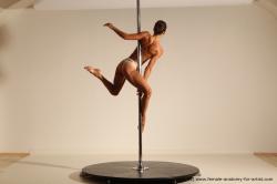 Poledance reference poses of Mercedes