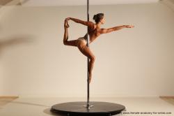 Poledance reference poses of Mercedes