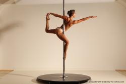 Poledance reference poses of Mercedes