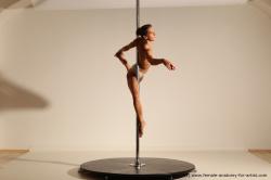 Poledance reference poses of Mercedes