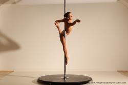 Poledance reference poses of Mercedes