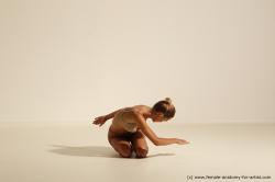 Modern dance poses of Kristyna