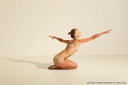 Modern dance poses of Kristyna