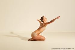 Modern dance poses of Kristyna