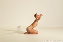 Modern dance poses of Kristyna