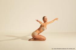 Modern dance poses of Kristyna