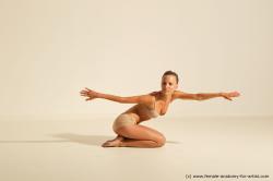 Modern dance poses of Kristyna