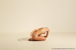 Modern dance poses of Kristyna