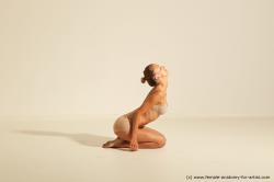 Modern dance poses of Kristyna