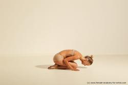 Modern dance poses of Kristyna