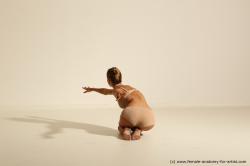 Modern dance poses of Kristyna