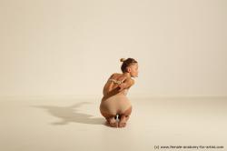 Modern dance poses of Kristyna