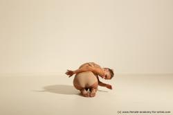 Modern dance poses of Kristyna