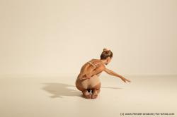 Modern dance poses of Kristyna