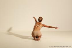 Modern dance poses of Kristyna