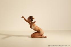 Modern dance poses of Kristyna