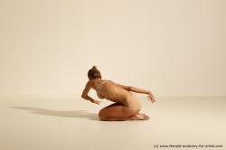 Modern dance poses of Kristyna