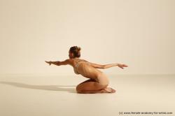 Modern dance poses of Kristyna