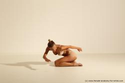 Modern dance poses of Kristyna