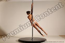 Poledance reference poses of Mercedes