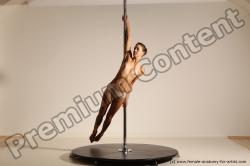 Poledance reference poses of Mercedes