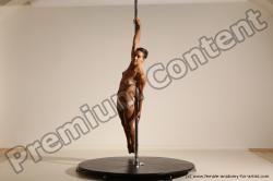 Poledance reference poses of Mercedes