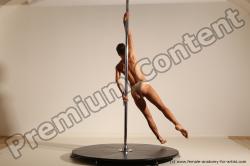 Poledance reference poses of Mercedes