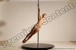 Poledance reference poses of Mercedes