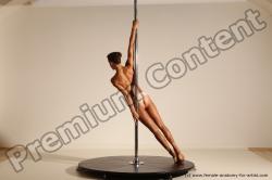 Poledance reference poses of Mercedes