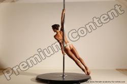 Poledance reference poses of Mercedes