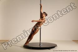 Poledance reference poses of Mercedes