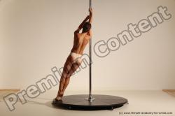 Poledance reference poses of Mercedes