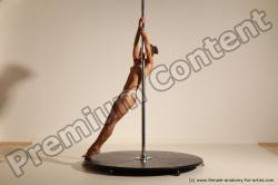 Poledance reference poses of Mercedes