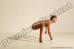 Modern dance poses of Kristyna