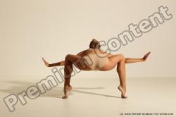 Modern dance poses of Kristyna