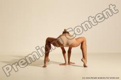 Modern dance poses of Kristyna