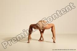 Modern dance poses of Kristyna