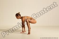 Modern dance poses of Kristyna