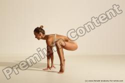 Modern dance poses of Kristyna