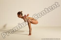 Modern dance poses of Kristyna