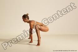 Modern dance poses of Kristyna