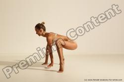 Modern dance poses of Kristyna