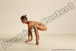 Modern dance poses of Kristyna